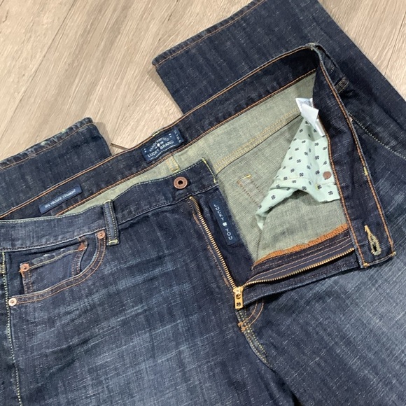 Lucky Brand 361 Vintage Straight Dark Wash Stretch Jeans size 38 - Picture 13 of 16